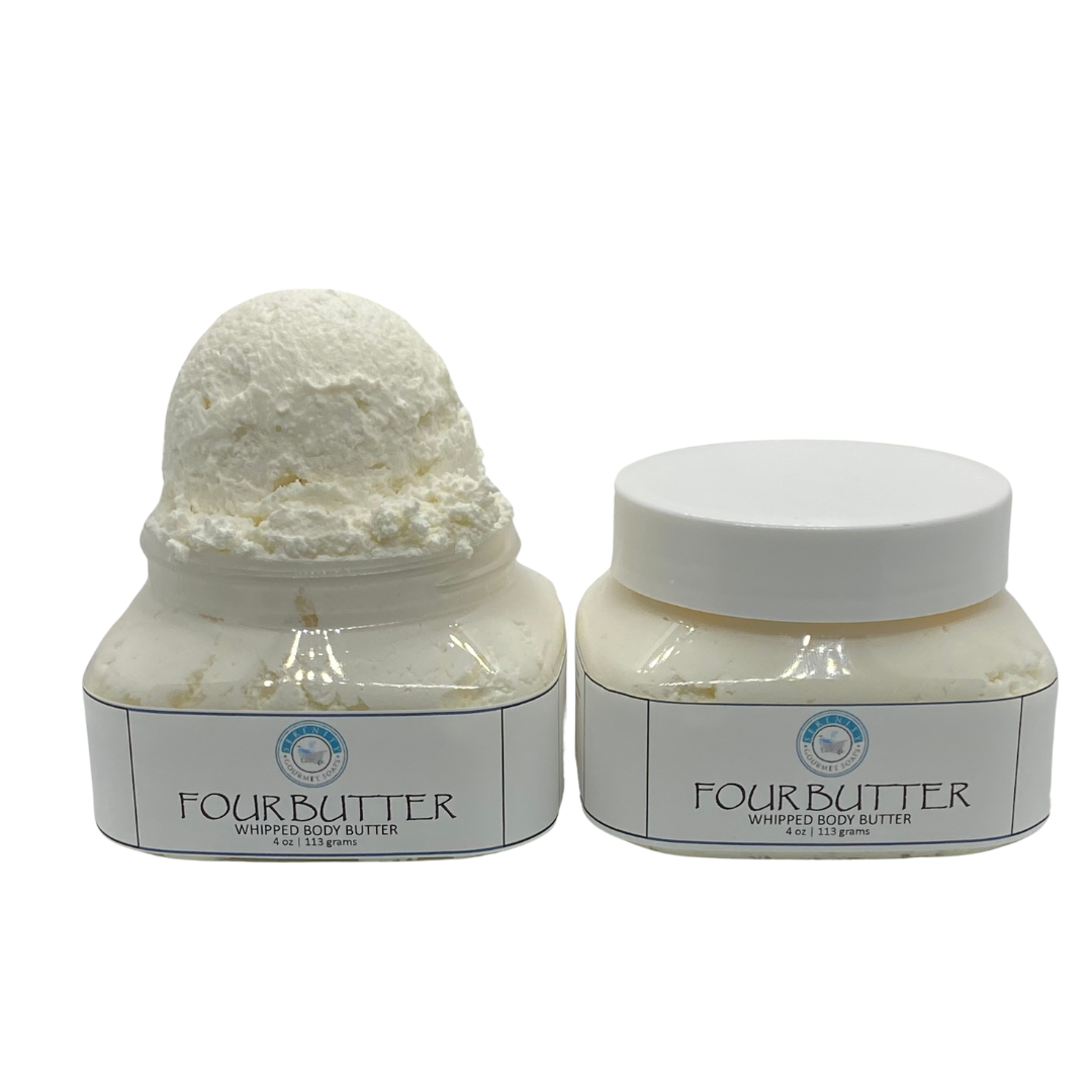 FOUR BUTTER WHIPPED BODY BUTTER