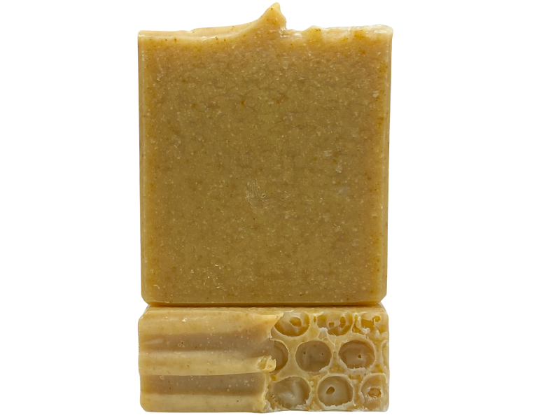 TURMERIC & HONEY SOAP BAR (UNSCENTED)