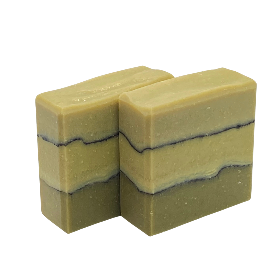 MORINGA & CHARCOAL VEGAN SOAP BAR (UNSCENTED)