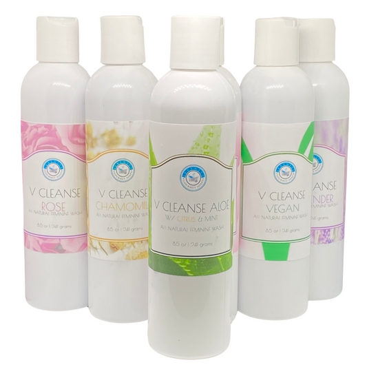 V CLEANSE ALOE ALL NATURAL FEMININE BODY/YONI WASH W/CITRUS & MINT