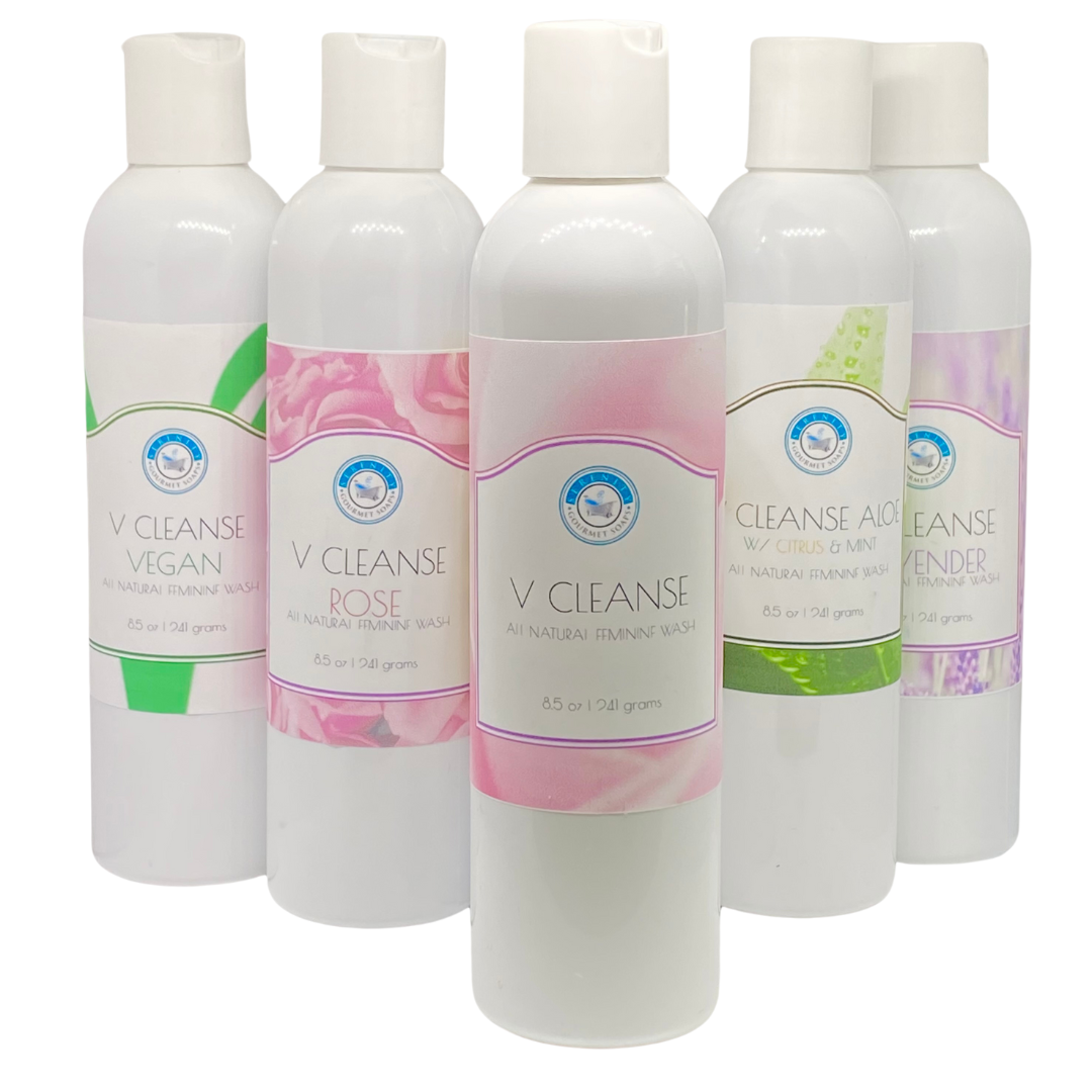 V CLEANSE ALL NATURAL LIQUID BODY/YONI WASH (UNSCENTED)