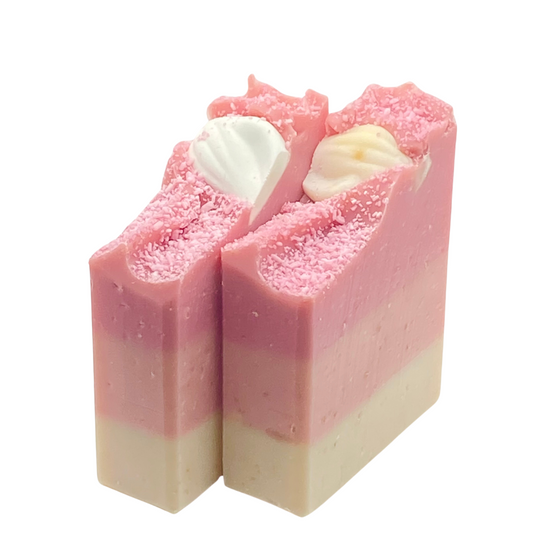 PINK SANDS VEGAN SOAP BAR (w/grit)