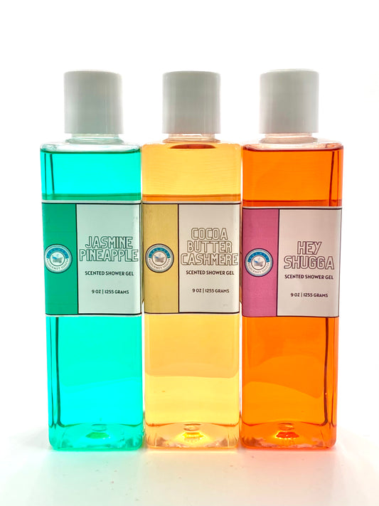 SCENTED SHOWER GELS