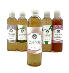 V CLEANSE ALL NATURAL LIQUID BODY/YONI WASH (UNSCENTED)